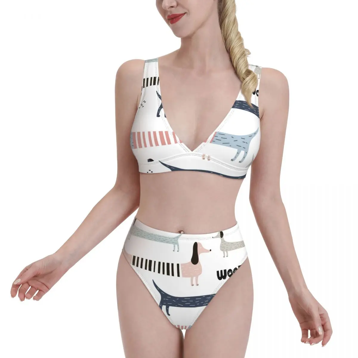 

Женский купальник, сексуальное бикини, новинка 2021, комплект бикини пуш-ап, купальный костюм, женская пляжная одежда, бикини, костюм из двух п...