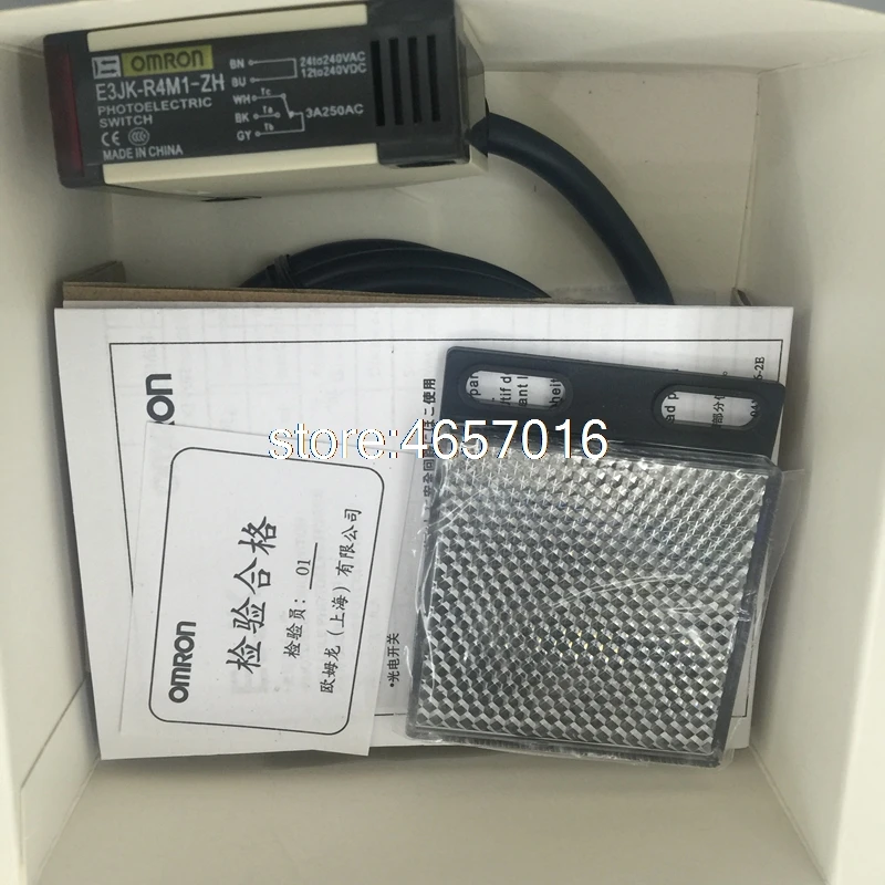 

Free shipping E3JK-R4M1-ZH AC/DC Omron Photoelectric Switch Sensor New High-Quality