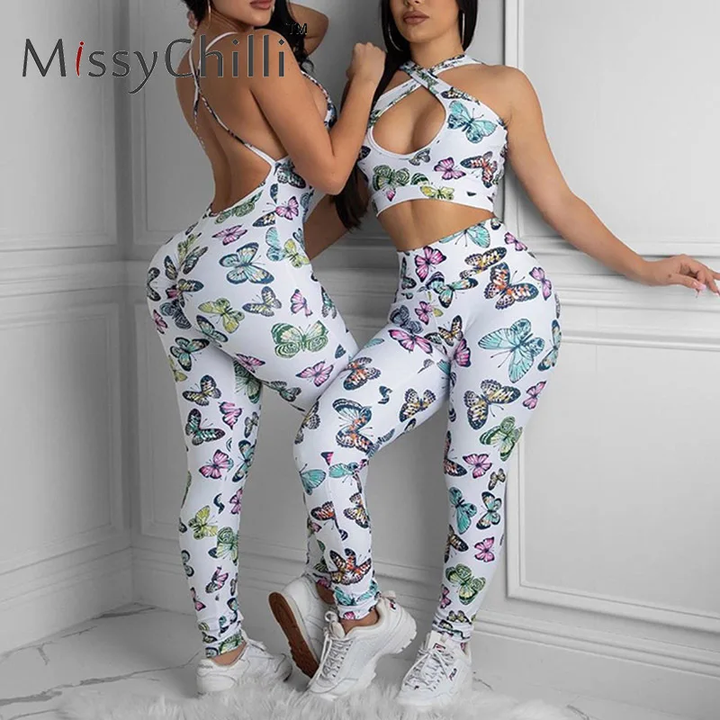 Женский комбинезон без рукавов MissyChilli белый длинный с открытой спиной и бабочкой