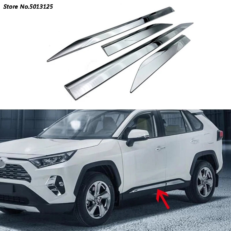 Автомобильный кузов боковая дверь отделка полоса литье потоковая панель бампер