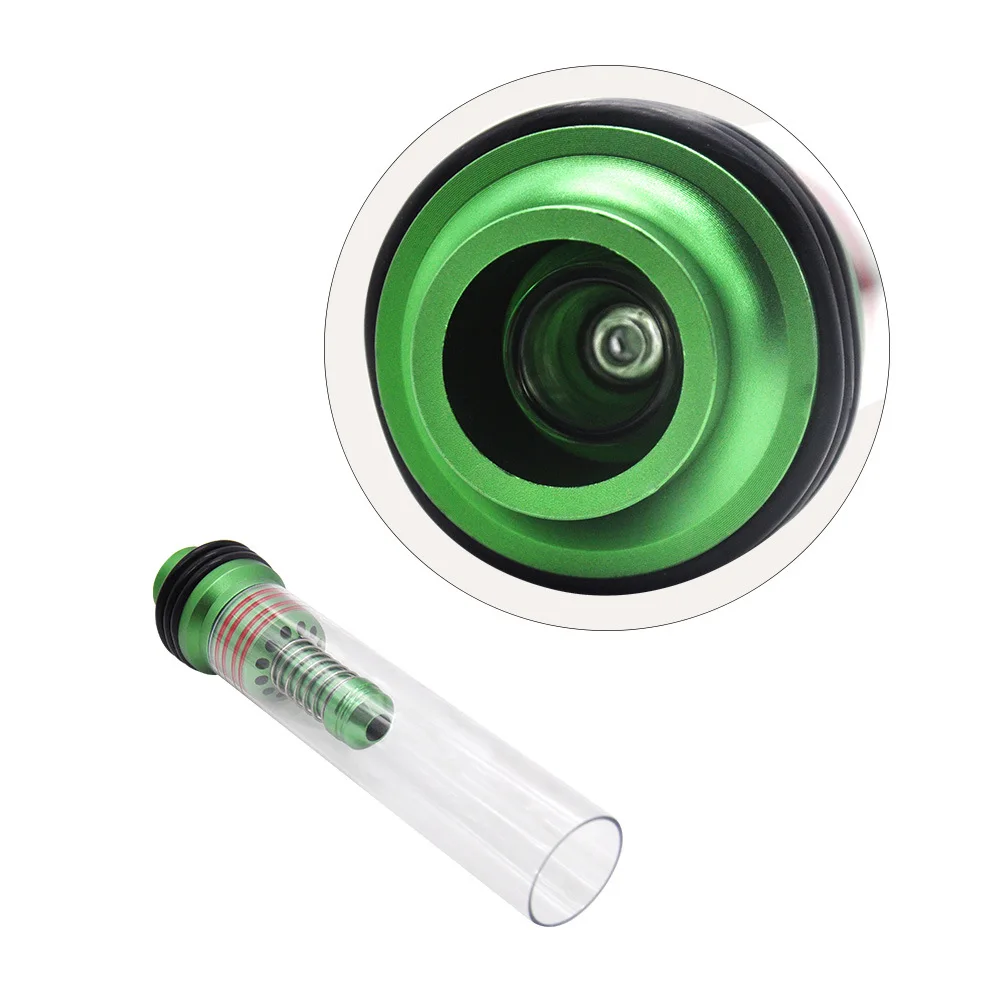 195 мм вытяжная дыхательная металлическая курительная трубка Премиум алюминиевая