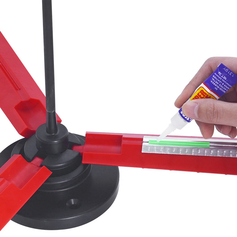 New Cylindric Arrow Fletching Jig Archery Hunting Multi-size DIY Sticky Feather Vanes Tool | Спорт и развлечения