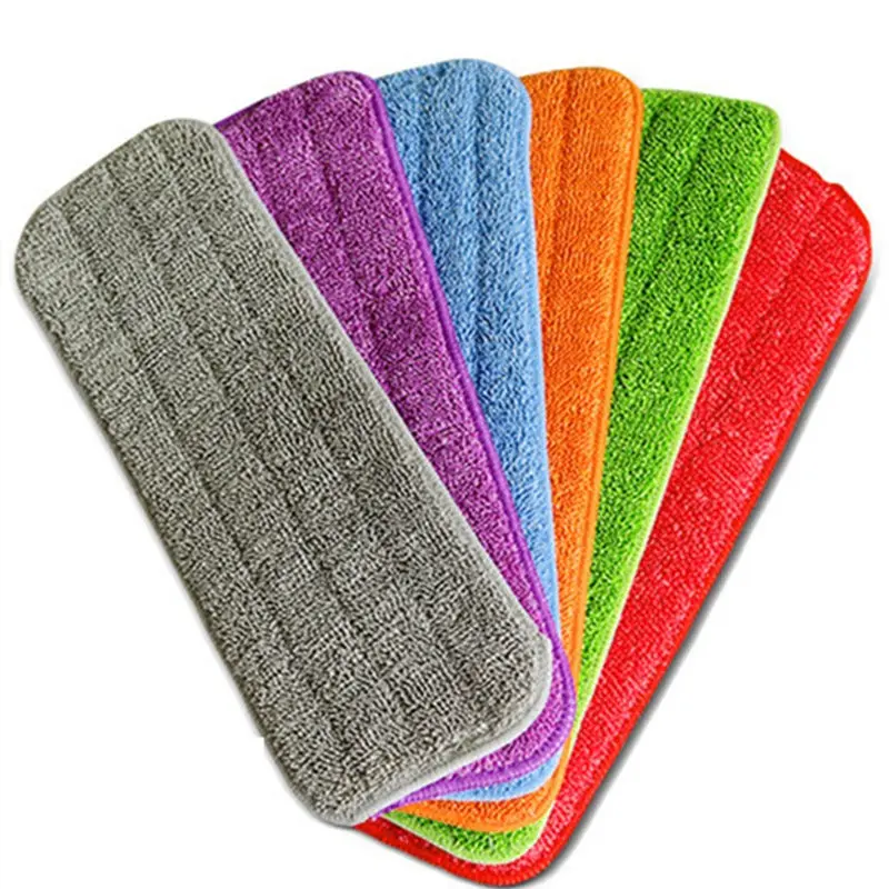 

3PCS/set Fiber Spray Mop Pads Head Floor cleaning cloth Paste The Mop To Replace Cloth Household Cleaning Mop Accessories