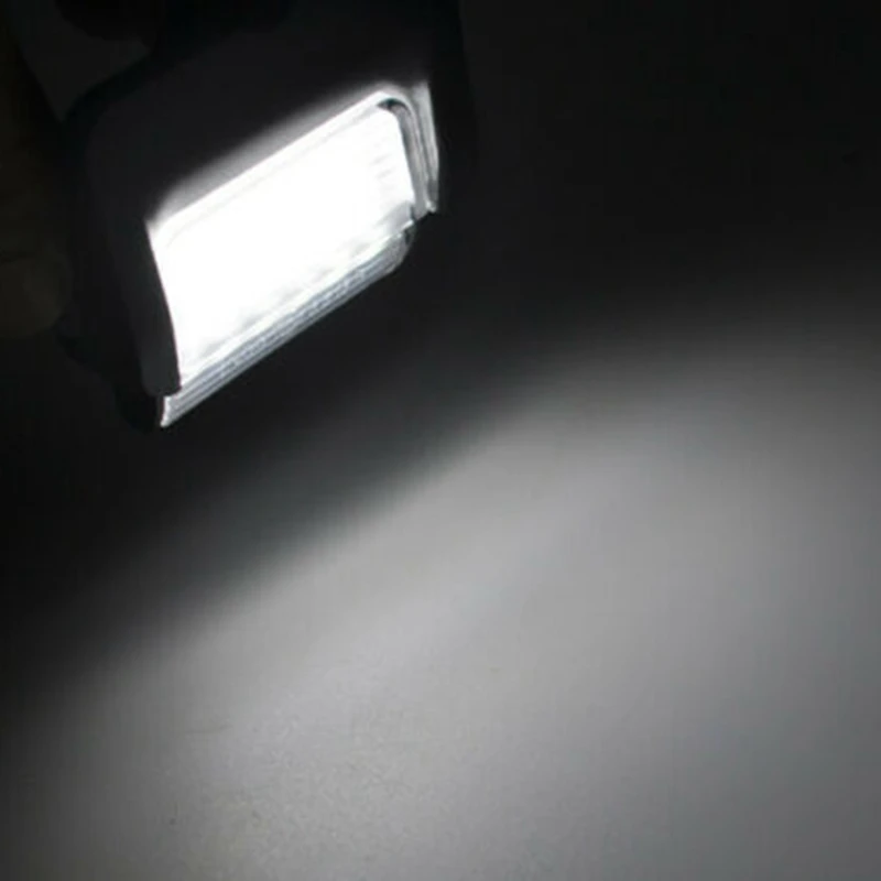 1 пара автомобильная светодиодная лампа для номерного знака Polo MK3 6N хэтчбек 1994