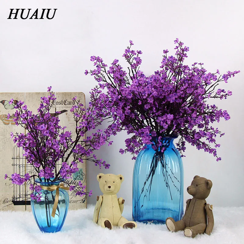 

Artificial Baby Breathe Single Flower Simulation Home Wedding Decoration Simulation Flower Bride Holding Flowers Wholesale