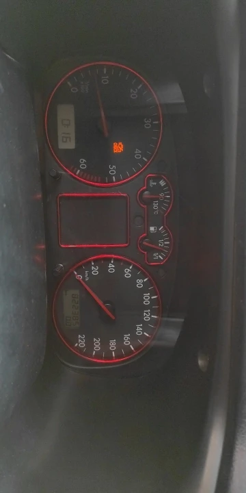 Красные кольца для спидометра, хромированные кольца для VW MK4 GOLF Passat 3B B5 T4 Van (art.: 3a37d0e34ea) - 3a37d0e34ea