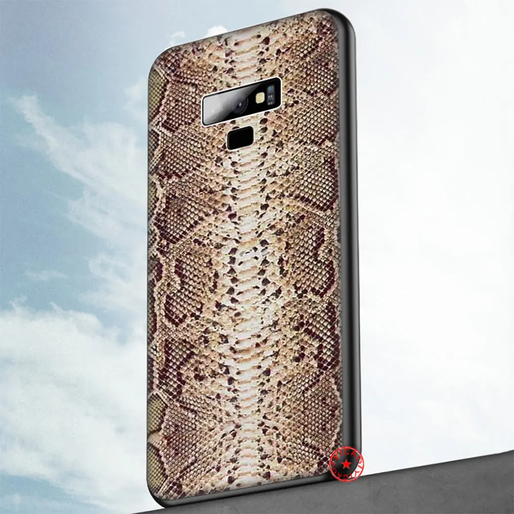 Snake Skin DIY Printing Drawing Black Soft Silicone Case for Samsung Galaxy A70S A20E A2 J4 J6 Core Plus Prime J7 Duo J8 Cover |