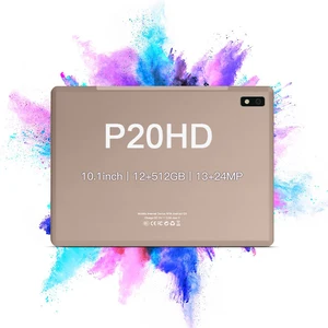 tablet p20hd 10 1 inch tablets 12gb ram 512gb rom tablete android 11 0 10 core gps wifi 8800 mah dual phone call 5g tablette pc free global shipping