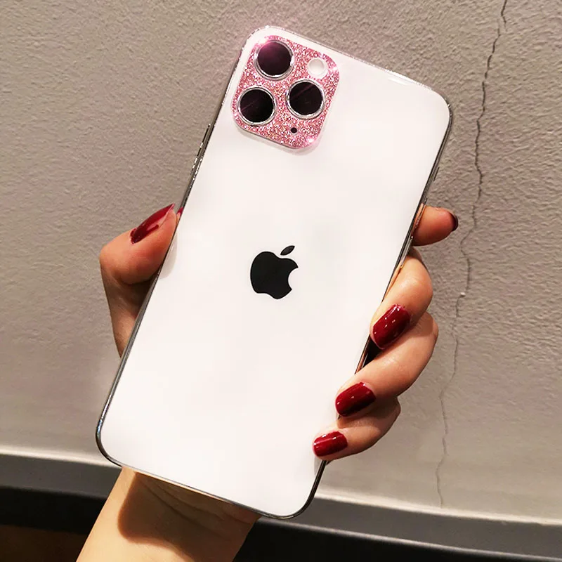 Защитная пленка для объектива камеры 9H чехол iPhone 11 Pro Max блестящая сияющая задняя