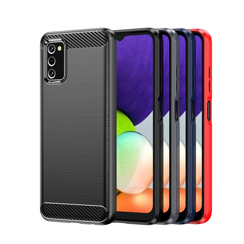 

For Samsung Galaxy A03S Case For Samsung Galaxy A03S Cover Shockproof TPU Phone Back Cover For Samsung A03S A02S A02 A01 Core