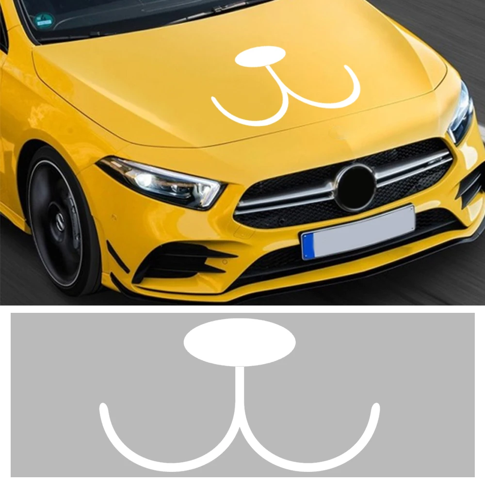 Для Audi для BMW Mazda VW Ford все модели автомобильных наклеек наклейки на капот