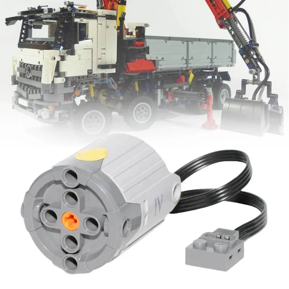 

XL Extra Large Motor - Insert Blocks Electromechanical Accessories For LEGoing Tech Series 8882, 8883, 88004, Insert Blocks