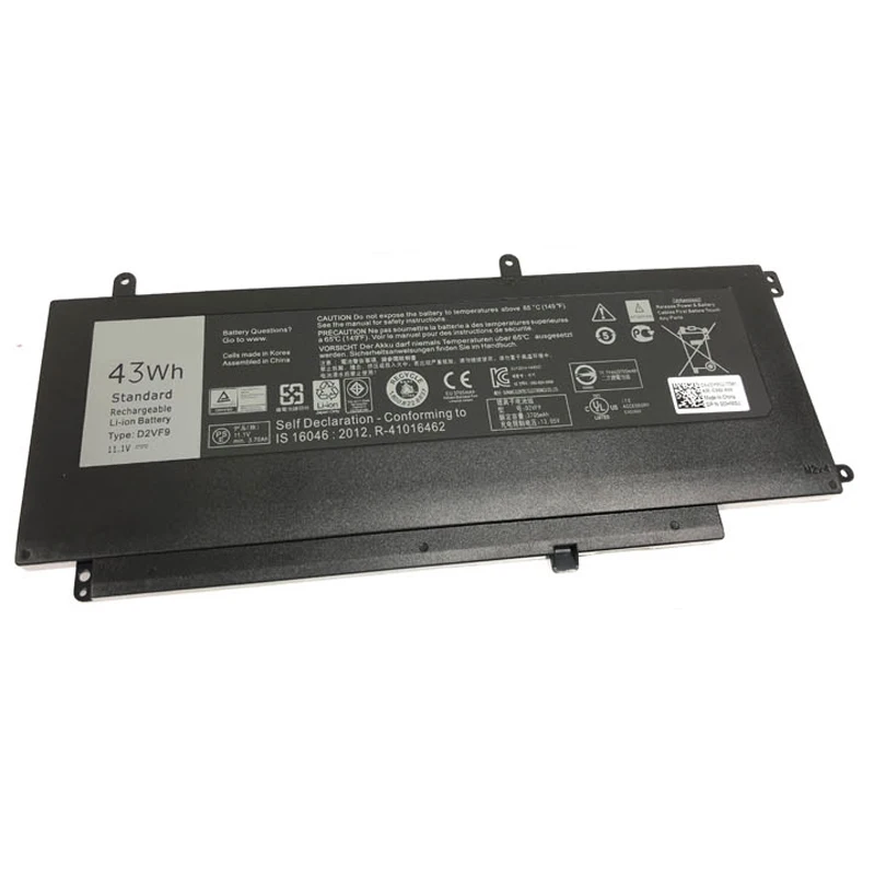 D2VF9 Новый 3705mAh Аккумулятор для ноутбука DELL Inspiron 15 7547 0PXR51 PXR51 планшет 11 1 V