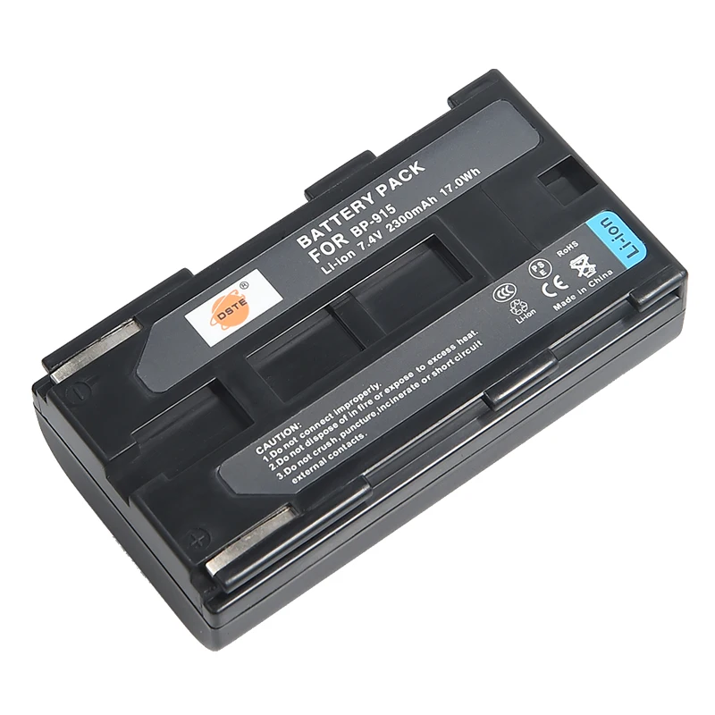 2 шт. 2300 мАч 7,4 V DSTE BP-915 911 914-M Батарея Зарядное устройство для Canon C2 DM-MV1 MV10 E1 E2 E30 ES-410V 4000 MV10 UCV10 UCV100 XM1
