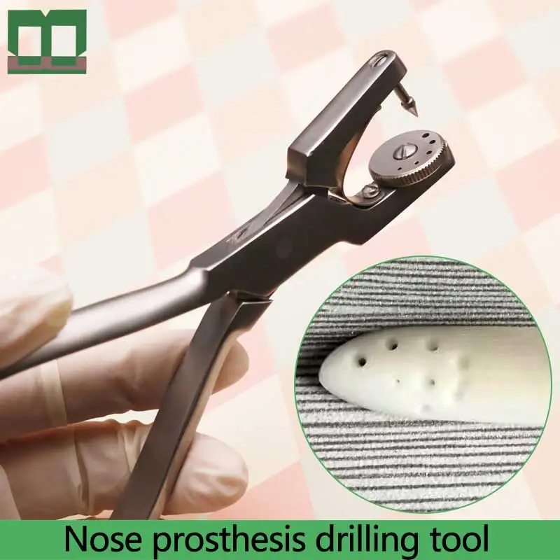 Nose prosthesis drilling tool stainless steel surgical operating instrument nasal plastic instrument cosmetic plastic surgery