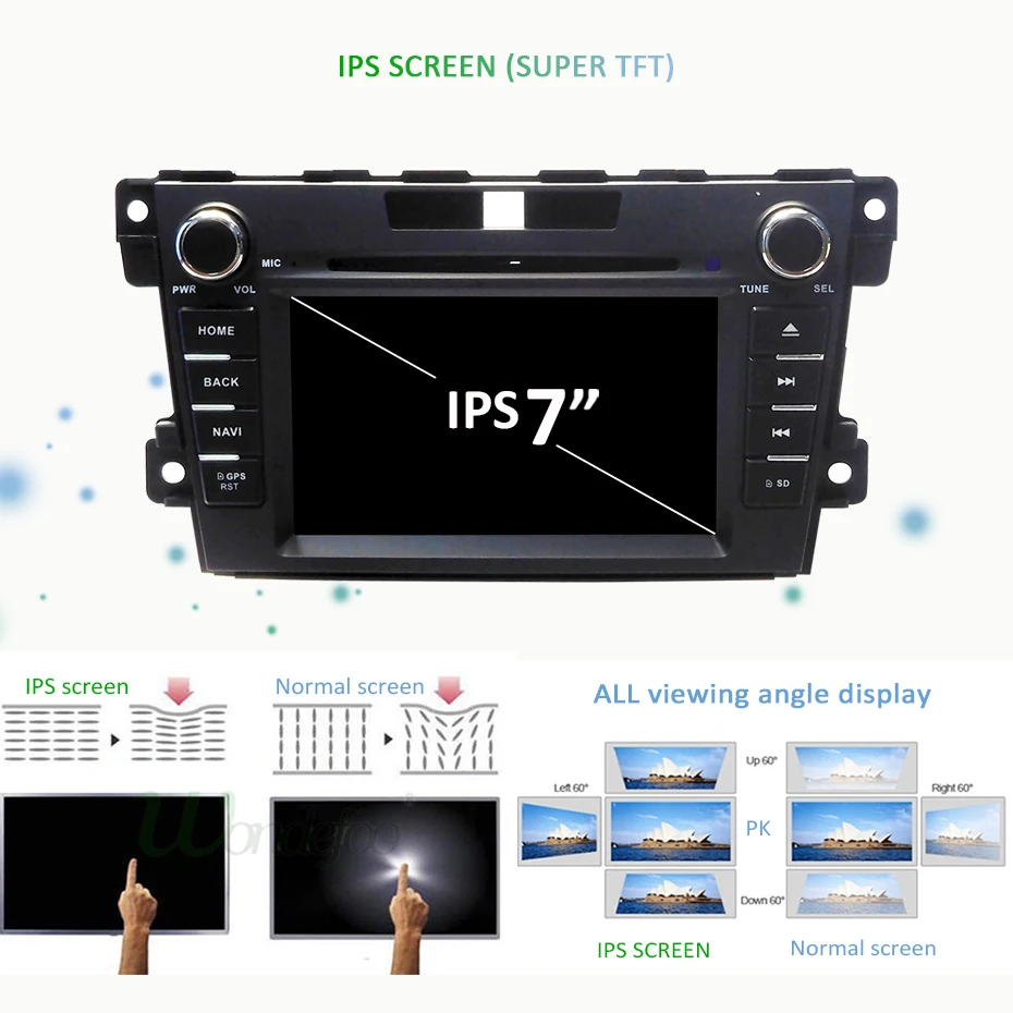 IPS DSP Android 9 0 64G dvd плеер для mazda cx 7 CX CX7 2008 2015 GPS Радио головный монитор навигация