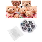 70 шт., пластиковые шайбы для кукол, 10 мм0,39 дюйма