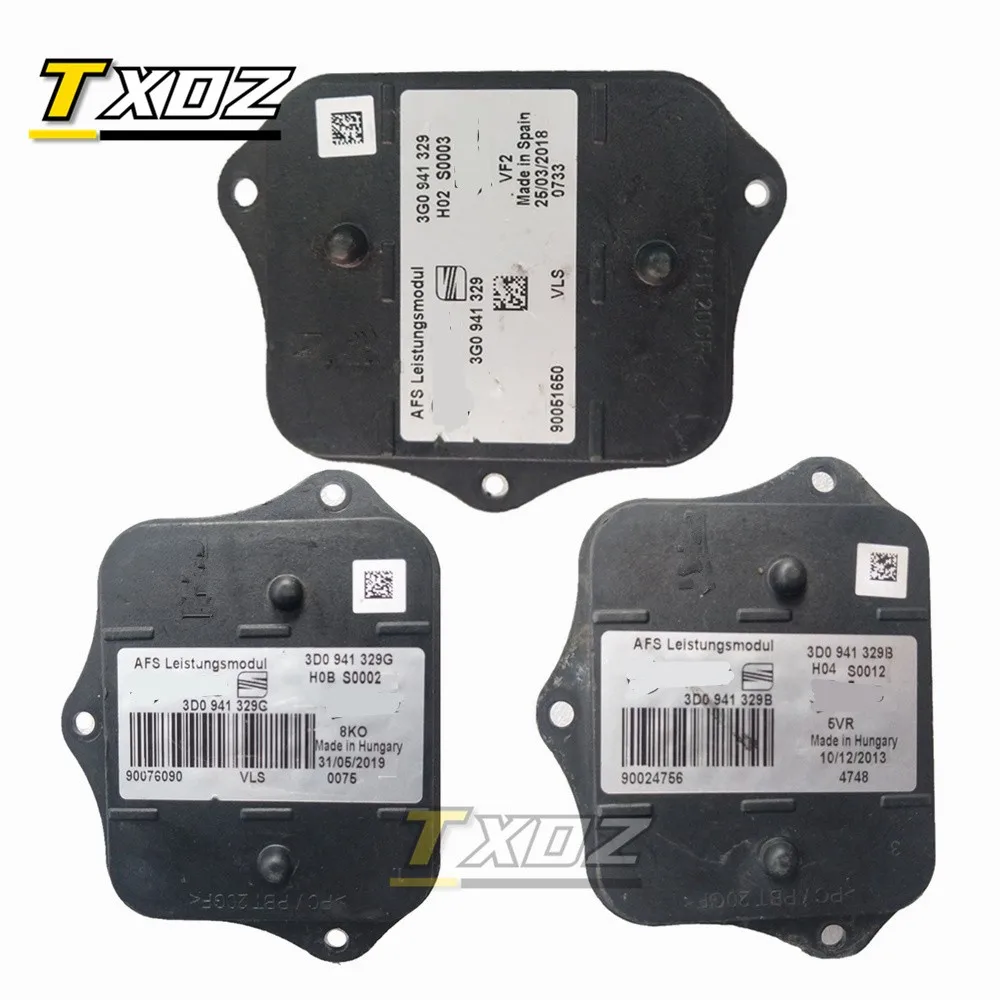 Оригинальный блок управления фарами 3G0941329 AFS шматура smodul AHL AFL ECU балласт 3D0941329B 3D0941329G