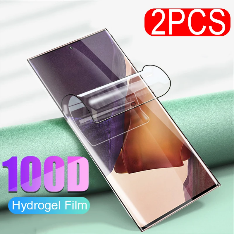 

2PCS protective film For Samsung Galaxy Note 20 Ultra screen protector hydrogel film for Samsung Note 20 20Ultra Note 20+ glass