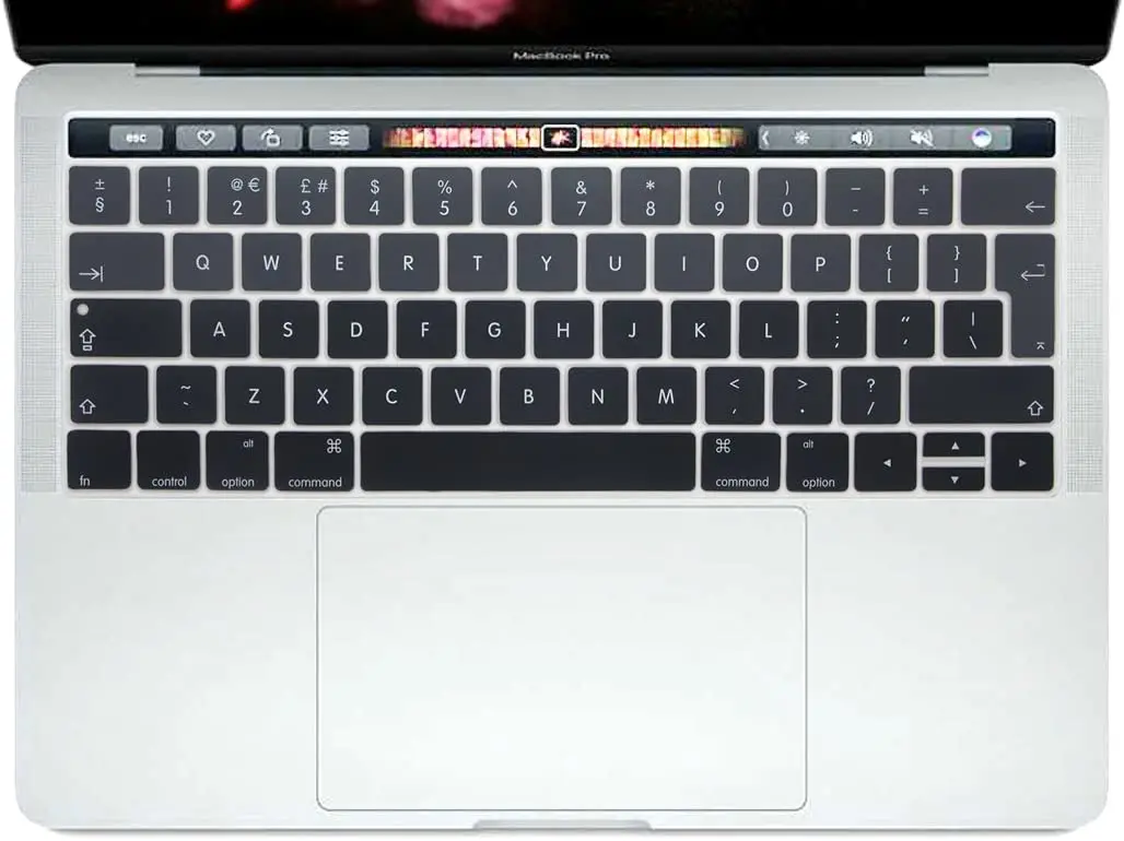 

Силиконовая накладка на клавиатуру с эффектом омбре для MacBook Pro Touch Bar, 13 дюймов и 15 дюймов (A2159/A1989/A1706,A1990/A1707), европейская версия