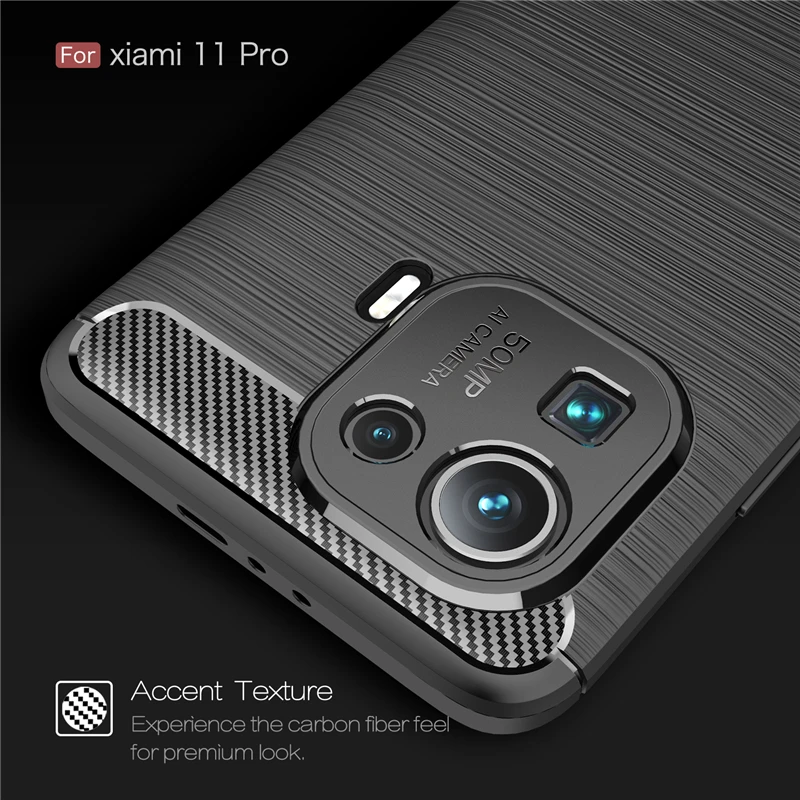 

For Xiaomi Mi 11 Pro Case Mi 11 Pro Cover Shockproof TPU Bumper Soft Silicone Armor Phone Back Cover For Xiaomi Mi 11 Pro Case