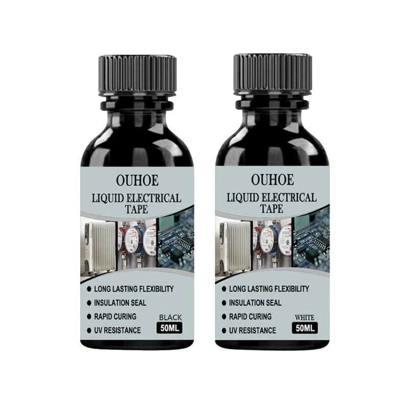 

50ml Liquid Adhesive Sealant Silicone Seal Rubber Glue Multi-Purpose Non-Staining Sealant For Glass Metal Plastic Tiles