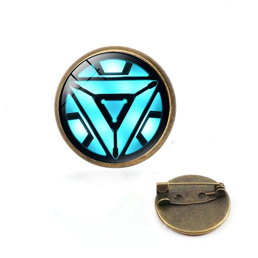 Мстители 4 я люблю тебя 3000 раз брошь Железный человек Тони Старк нагрудные