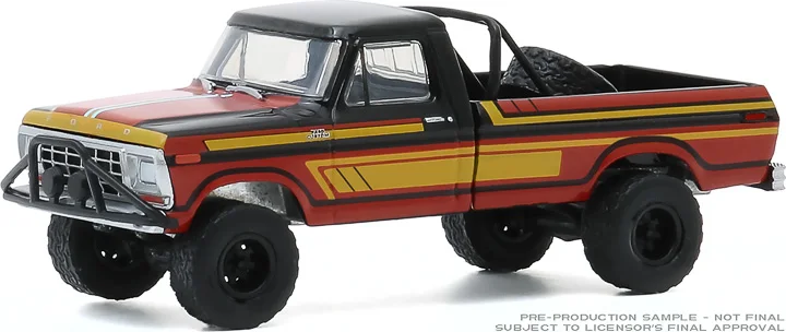 

GreenLight автомобиля 1:64 повышенной проходимости 10 - 1978 Ford F-250 коллекция металлическая конструкция с литьем под давлением имитационная модель Ма...
