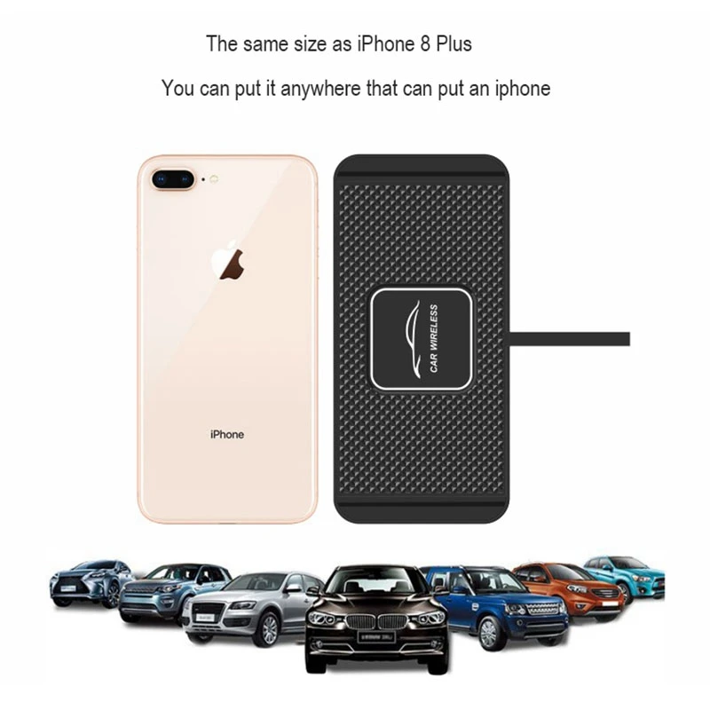 C1 автомобильное беспроводное зарядное устройство для iPhone 11 Pro Max samsung S10 Plus huawei QI Беспроводное зарядное устройство для автомобиля для панелей; хранение ящика