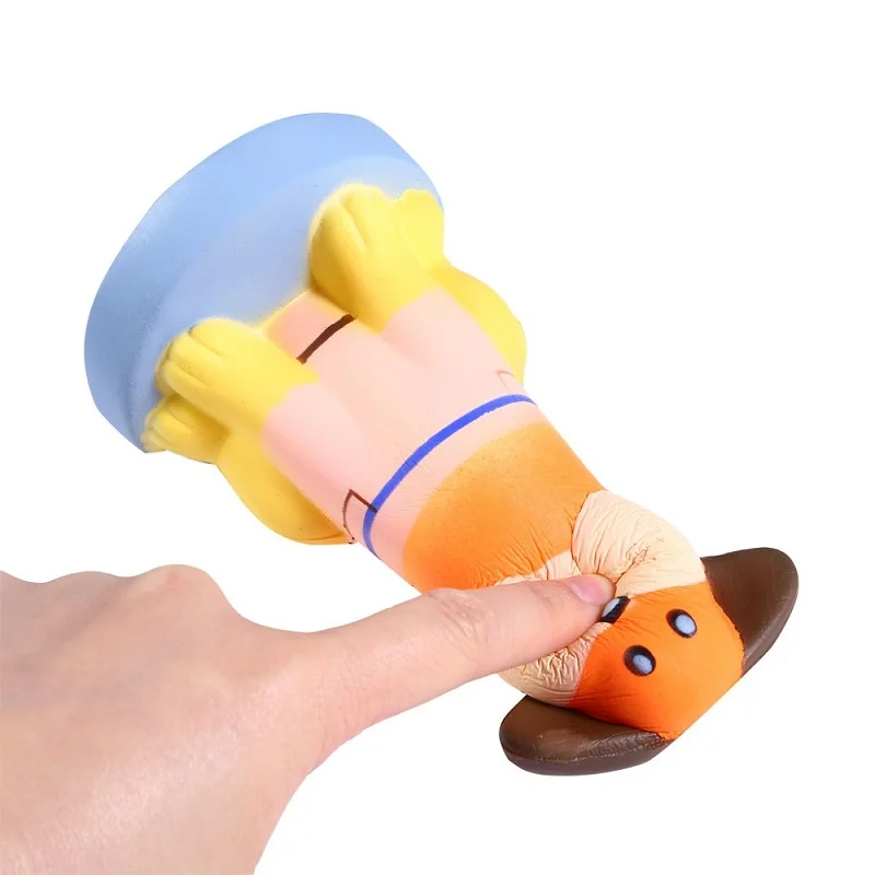 Kawaii perro de dibujos animados Squishy Slow Rising squeak Toys crema perfumada Squishies Fun Kids Relieve juguetes fiesta cumplea&ntilde;os regalo de Navidad-4
