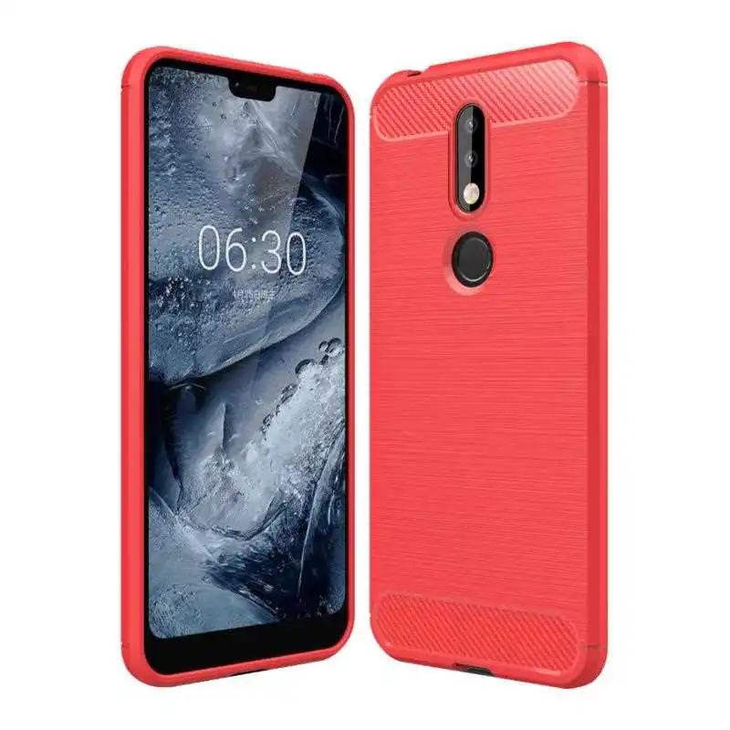 KatyChoi Ударопрочный Мягкий силиконовый 5 84 &quotдля Nokia 7 1 чехол для телефона |
