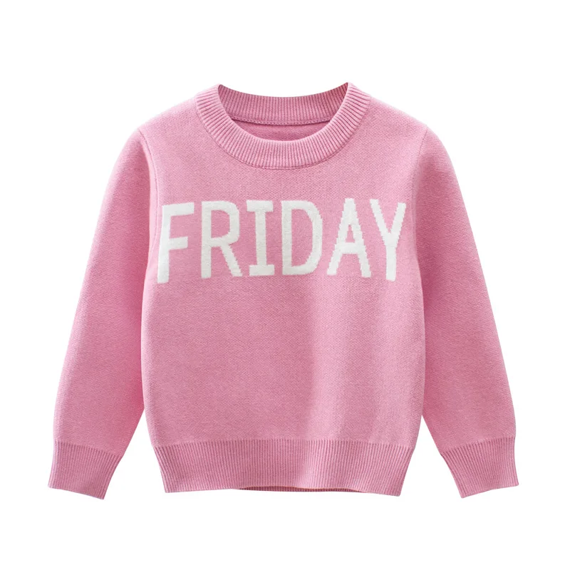 Милые вязаные свитера для маленьких девочек от 2 до 6 лет осенние пуловеры детская