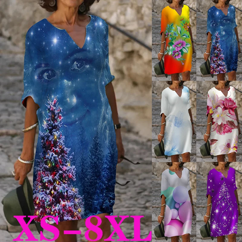 Платье-мини из чистого хлопка с коротким рукавом Осень-зима | Женская одежда