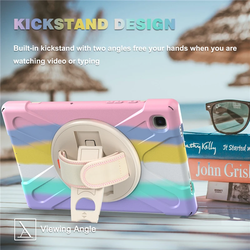 

Baby Safe Armor Case for Samsung Galaxy Tab A7 10 4 2020 SM-T500 SM-T505 T507 Shockproof Hybrid Plastic+Soft Silicon tablet case