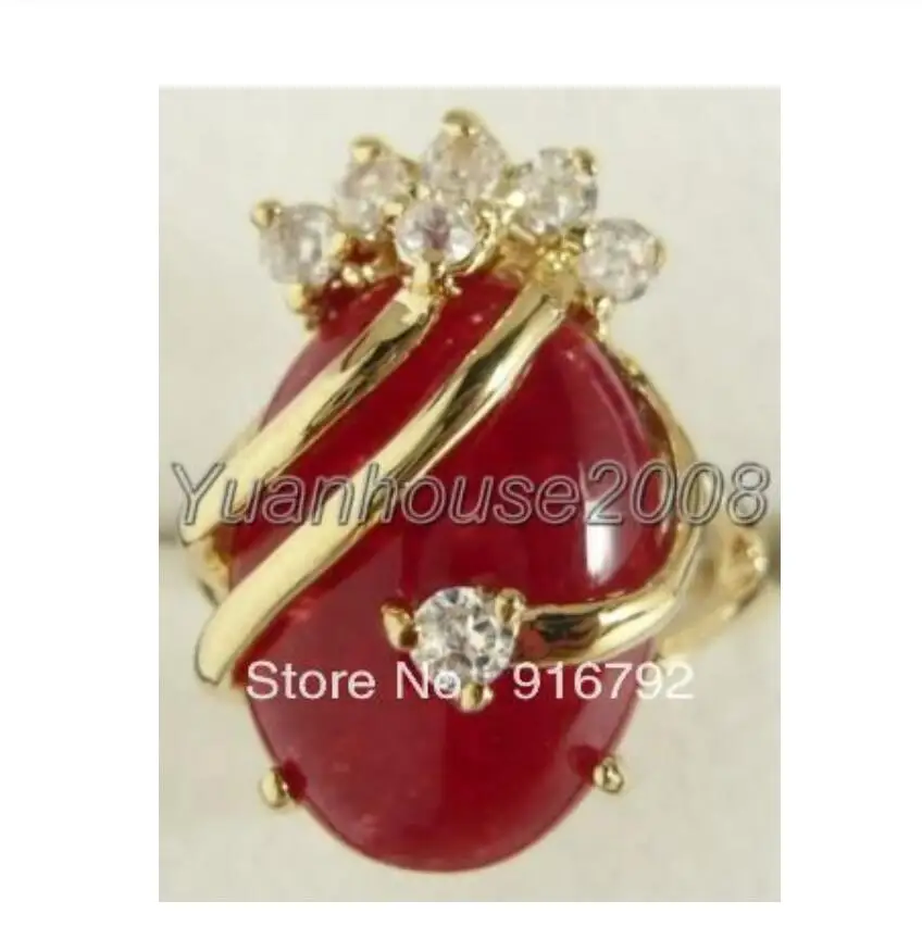 Noblest GP красное кольцо Стразы | Украшения и аксессуары