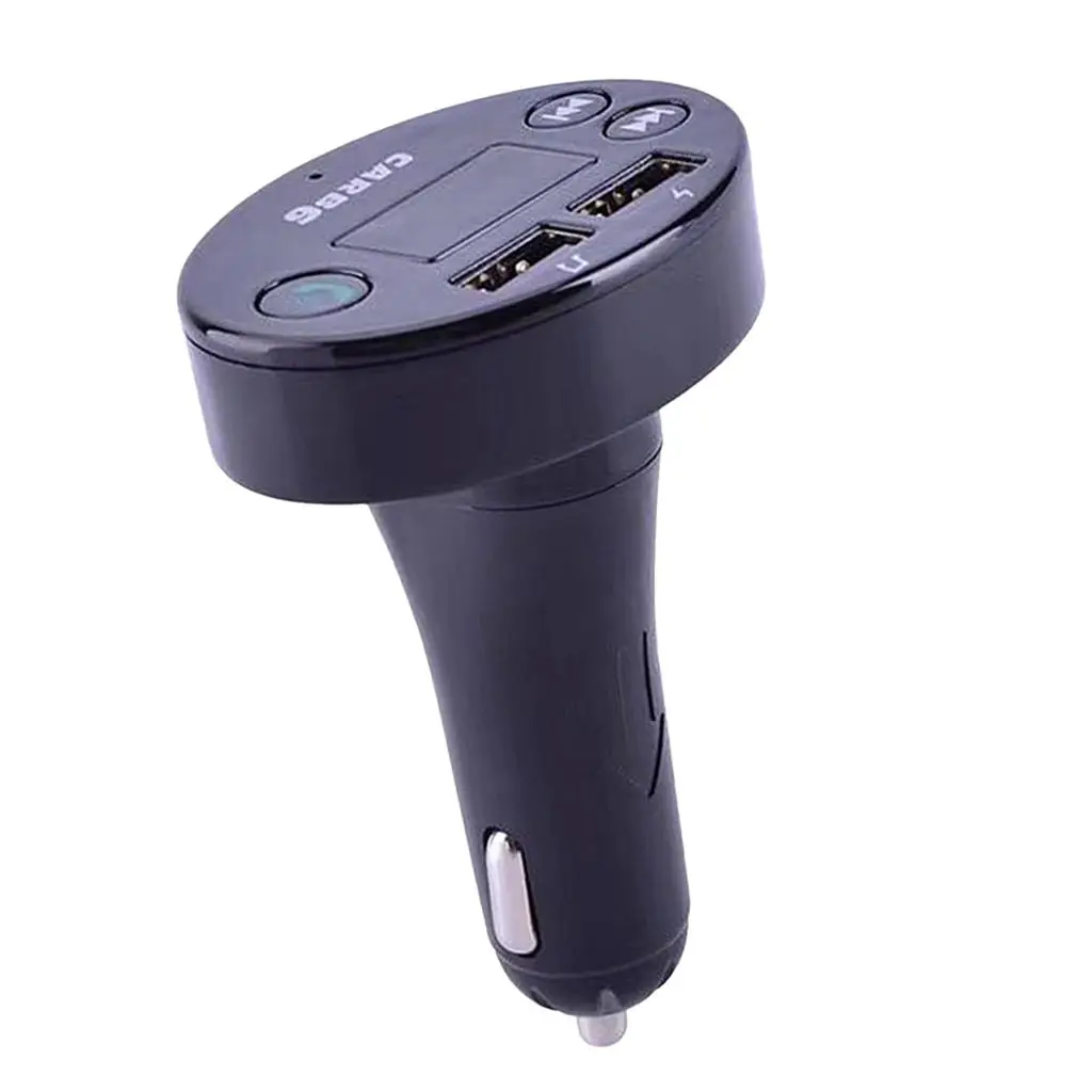 

2 порта USB Автомобильное зарядное устройство 5 в 1 а Быстрая зарядка 3,0 USB зарядное устройство адаптер Черный