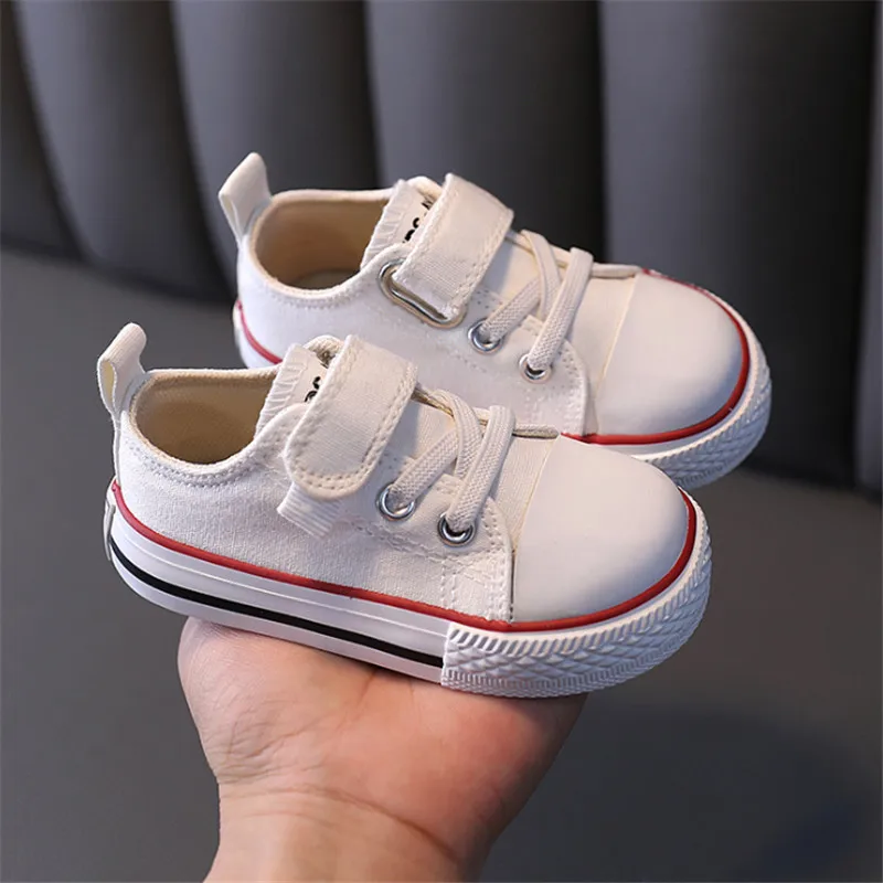 DIMI Осенняя обувь для младенцев Детская парусиновая детские кроссовки мальчиков