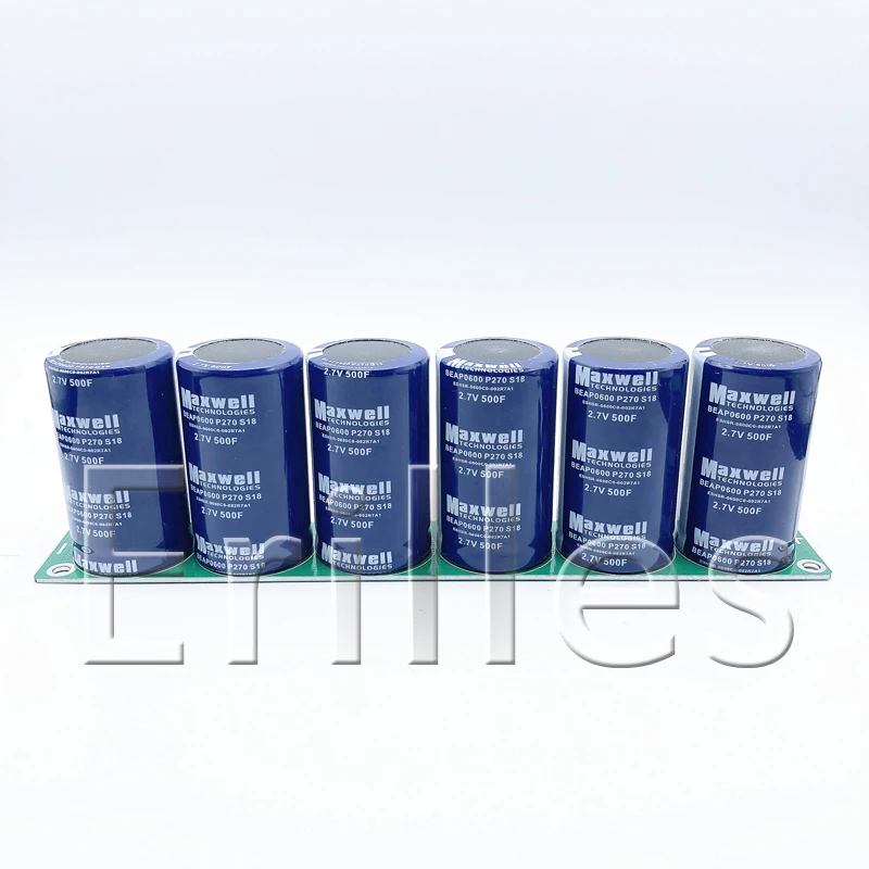 

Super farad capacitor 16v83f module can be used as automobile rectifier with protection board and voltage regulator board to ref