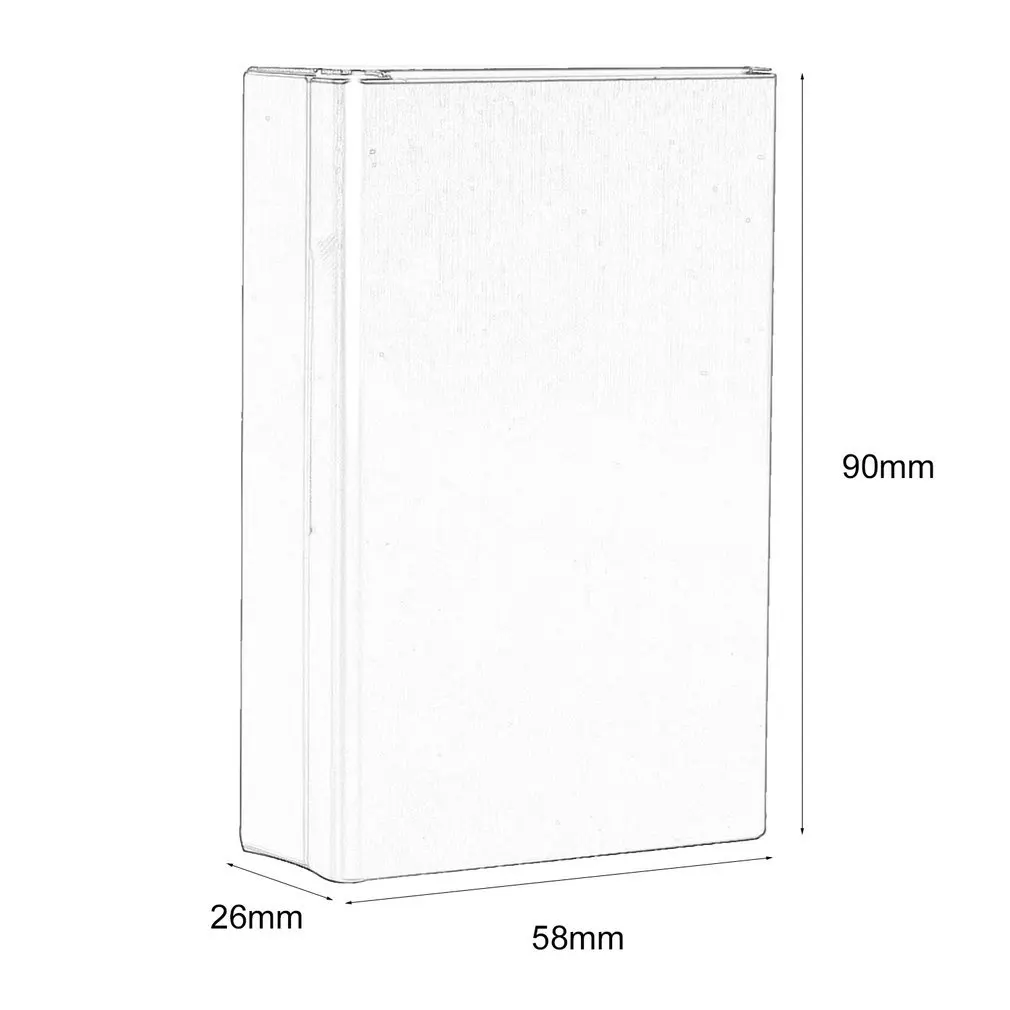 

Cigarette Storage Box Case Push Open Aluminum Cigar Cigarette Tobacco Holder Cigarette Accessories Three Colors