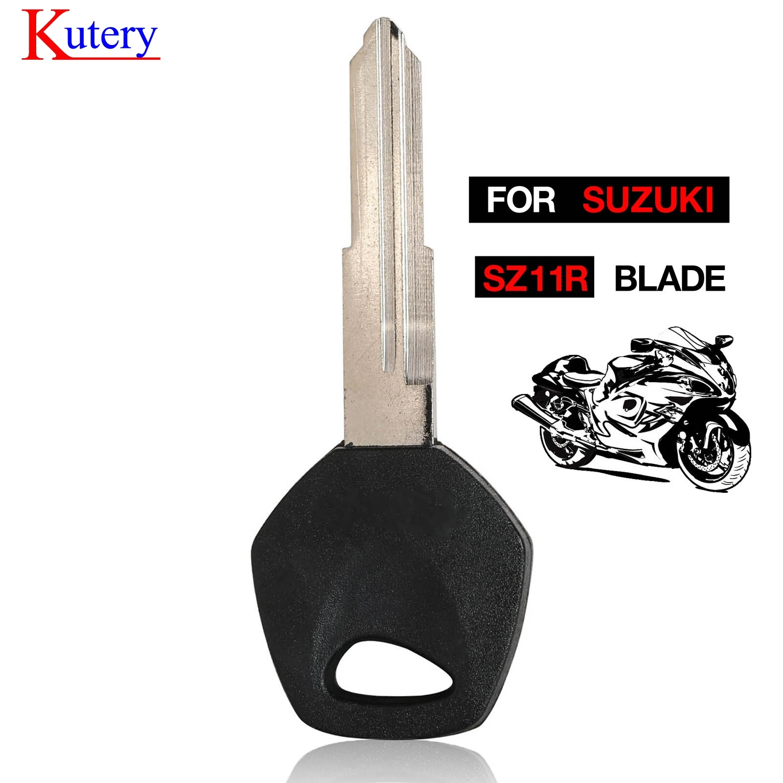 Kutery Blade пустой ключ для Suzuki Магнитный Противоугонный замок AN250 AN400 AN650 Burgman Sj50 V125G