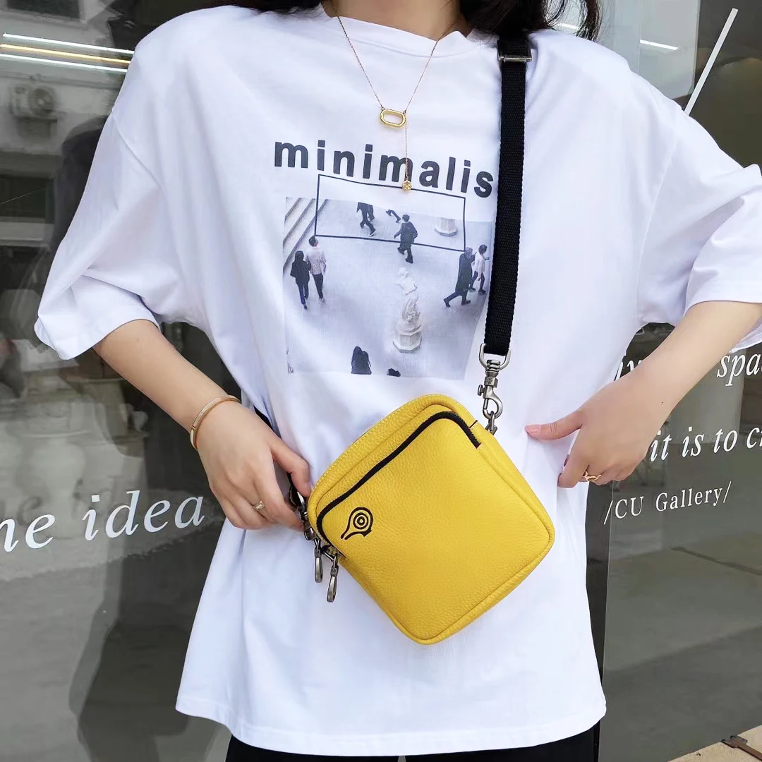 

Orabird Casual Crossbody Bags for Mobile Phones Soft Genuine Leather Luxury Fashion Designer Mini Purse for Women