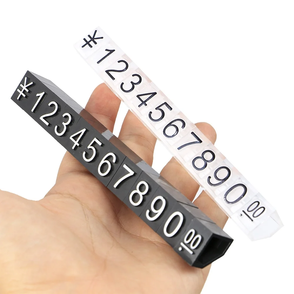 Пластиковые кубики в форме цифр ювелирных изделий | Дом и сад