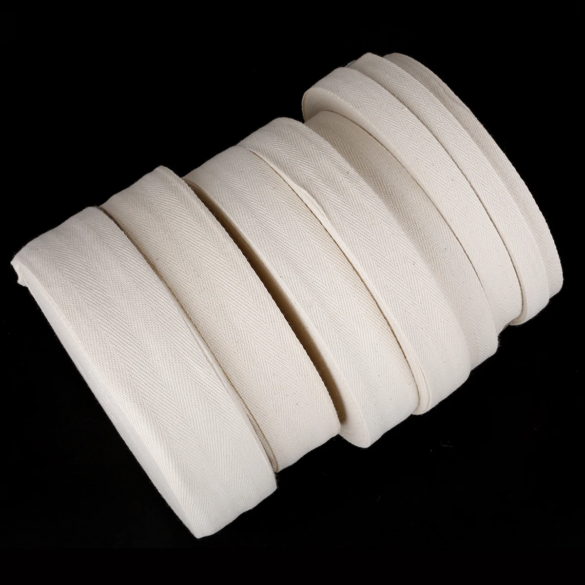 Ремень для шитья тканевая лента из 1/1 хлопка в елочку ширина 2/2 5/3/3 5/100% 5/4/5 см