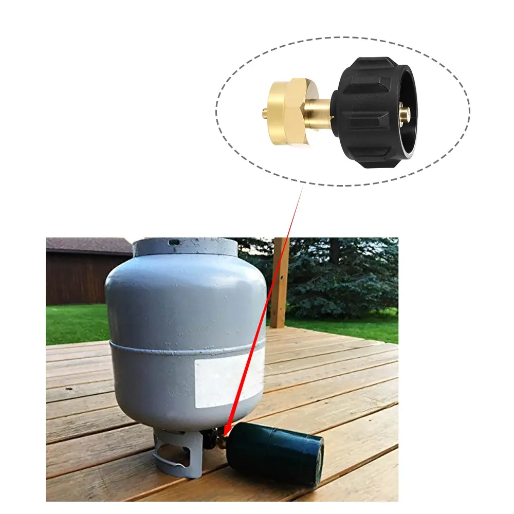 Предохранительный клапан регулятора QCC1/Тип 1 заправка адаптера для небольших