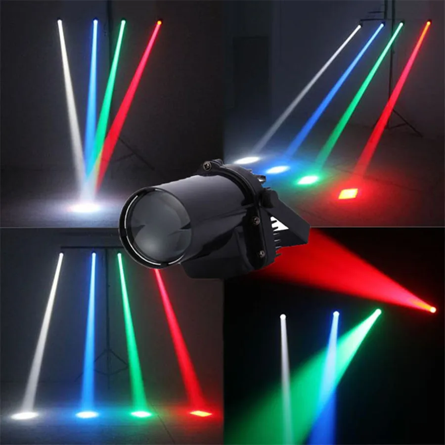 

5W Super Bright LED Beam Pinspot Light Disco Mirror Balls Spotlight Effect Light for KTV DJ Party Wedding Party Stage Light