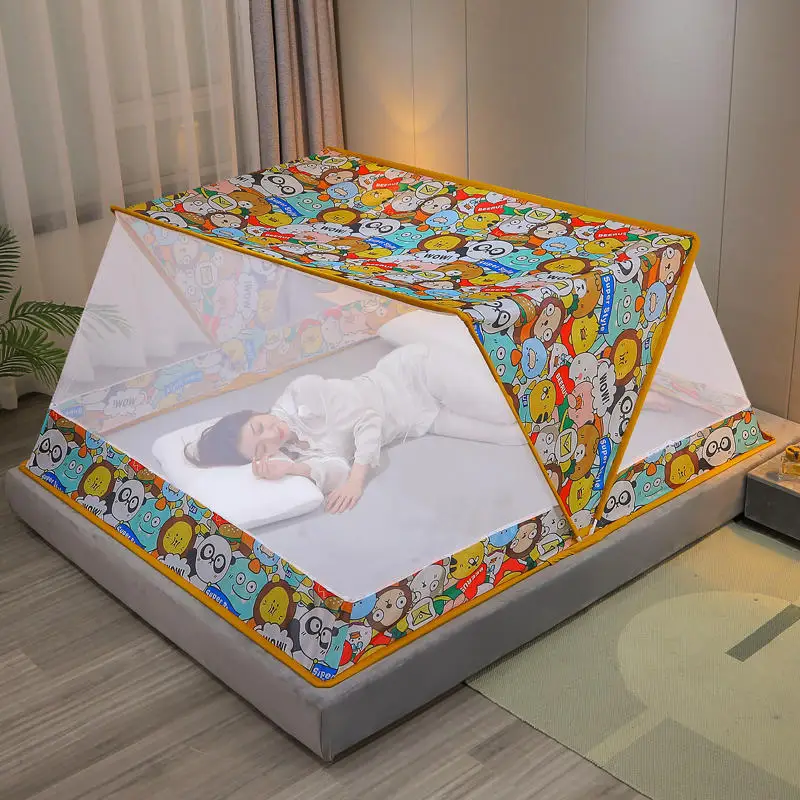 

Foldable Bottomless Mosquito Net Installation-free Portable Student Household Mosquito Cover Kid's Bed Mosquito Net Baby Bed