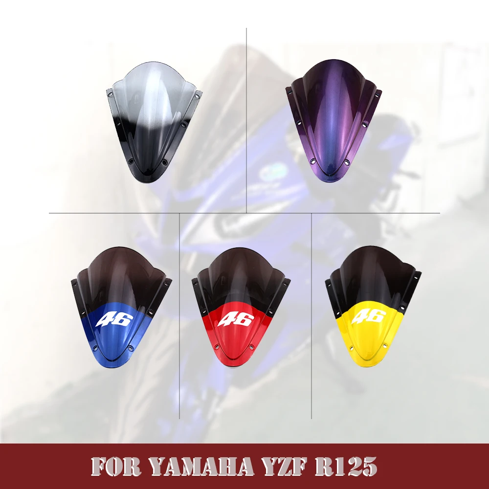 

Motorcycle YZF R125 Windshield 2008-2021 For Yamaha YZF R125 Modified Competitive Windshield Modified Front Windshield