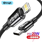 USB-кабель Elough, 20 Вт, для iPhone 131211 Pro MaxXXr876