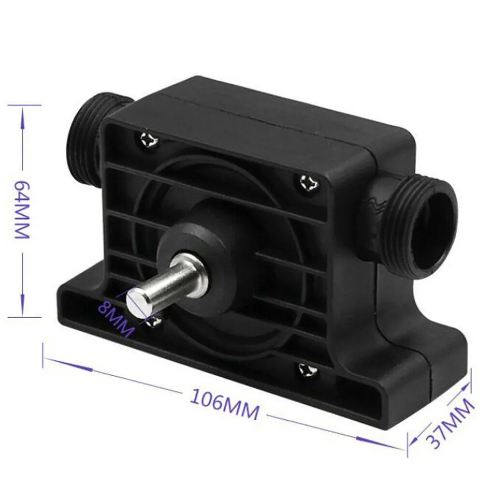 Портативный электрический сверлильный насос самовсасывающий хомут для шланга
