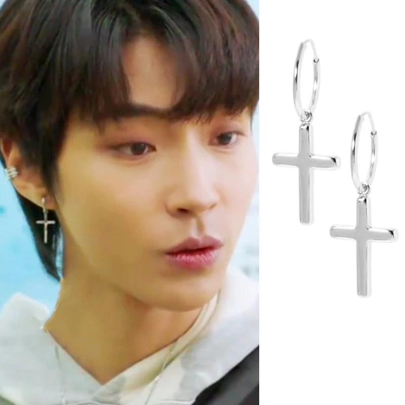 

Korean Drama True Beauty Same style Fashionable new cross ear buckle Trendy Lovely Retro Unique Stylish Creative